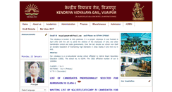 Desktop Screenshot of kvgailvijaypur.org