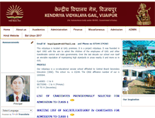 Tablet Screenshot of kvgailvijaypur.org